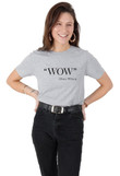 Wow   Owen Wilson T shirt Top Shirt Tee Fashion Funny quote phrase Move