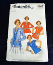 UNCUT Vintage BUTTERICK 4665 Cardigan T Shirt Sewing Pattern Size 10
