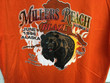 Vintage 90s Alaska super soft and thin tshirt Orange Jerzees t shirt Millers Reach Blaze June 1996 Alaska Grizzly Bear tee   Large