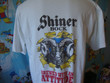 Vintage 90s Shiner Bock Beer Brewed With A Attitude T shirt XL