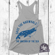 Save The Narwhals T Shirt Funny Shirts Summer Tanks Summer Tshirts Unicorn Of The Sea Vintage Shirts
