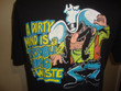 Vintage 80s A Dirty Mind Is A Terrible Thing To Waste Funny T Shirt Size M