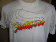 Vintage 80s Fiesta val White T Shirt Size L