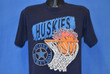 90s U Connecticut Huskies U Conn Basketball t shirt Medium