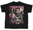 Roddy Ricch Shirt  Bootleg Rap Tee  Short Sleeve Unisex Black Vintage Style T Shirt