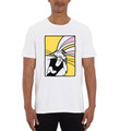 Looney Tunes Bugs Bunny Yellow Pop Art Print Mens T Shirt