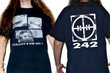 True Vintage FRONT 242   Tyranny for You 1991 Tour T shirt Size L