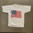 Vintage 1980s American Flag T shirt size XL