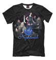 Nightwish Band T Shirt Tuomas Holopainen Floor Jansen Marco Hietala Emppu Vuorinen Troy Donockley Tee Mens Womens Sizes