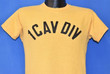 70s 1st Calvary Division US Army t shirt Small