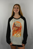Star Wars The Empire Strikes Back Light Grey Basketball Tee Shirt Size XL