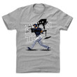 Giancarlo Stanton Mens Cotton T shirt   New York Y Baseball Giancarlo Stanton Player Map K Wht