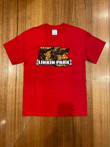 Vintage 2001 Linkin Park Red Hybrid Theory T  Shirt Never Worn Size M