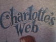 Charlottes Web Shirt Vintage T shirt Graphic Tee Top Retro Gray Womens Top Book Story Childrens Tale EB White Teacher Chic