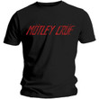 Motley Crue Logo Tommy Lee Nikki Sixx Mick Mars Official Tee T Shirt Mens Unisex