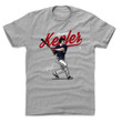 Max Kepler Mens Cotton T Shirt   Minnesota Baseball Max Kepler Score R WHT
