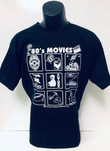 80s Pop Culture Movies Exclusive T shirt