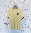 Vintage 90s Washington DC Polo T shirt Yellow XL