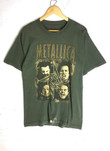 Rare Design Vintage Heavy Metal Band Metallica Tour T shirt 1998s