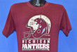 80s Michigan Panthers USFL Football Helmet t shirt Medium