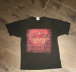 Def Leppard Graphic Tee  Size Large  Vintage 1990s Retro Music Black T Shirt  1996 Def Leppard Slang Album   to USA