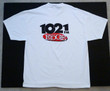 The Edge 945 Radio T Shirt 1990s Vintage Dallas Texas FM Alternative Radio Station Size XL 46 48 80s 90s Mohawk Music Records