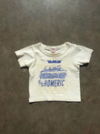 Vintage 1950s Childrens  Baby  Infant SS Homeric Oceanliner T Shirt Vintage Clothing Vintage Childrens Tees Vintage Baby Tee