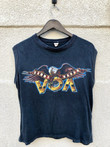 Rare Vintage 1984 Sammy Hagar VOA Tour T shirt