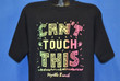 90s Cant Touch This Myrtle Beach South Carolina Neon t shirt Extra Large Vintage Tee