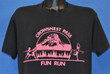 80s Crowsnest Pass Fun Run Rocky Mountains Canada t shirt Large