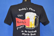 80s Buddys Place Myrtle Beach Budweiser Spoof t shirt Medium
