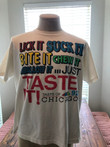 Vintage 90s Taste Of Chicago 1992 T Shirt Size L