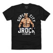 Brock Lesnar Mens Cotton T Shirt   Superstars WWE Brock Lesnar Suplex City Scream WHT