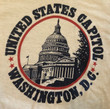 Vintage 80s Single Stitch Washington DC Capitol Thin Tee T Shirt M Med Medium
