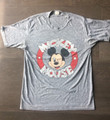 Vintage Mickey Mouse shirt1970s80s Faded velva sheen tag L