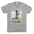 Josh Bell Mens Cotton T shirt   Pittsburgh Baseball Josh Bell Bellieve W Wht