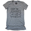 Womens Enjoy The Journey Not the Destination Vintage Inspired T shirt Retro Positivity Tee Funny Travel Shirt Cool Graphic Tee