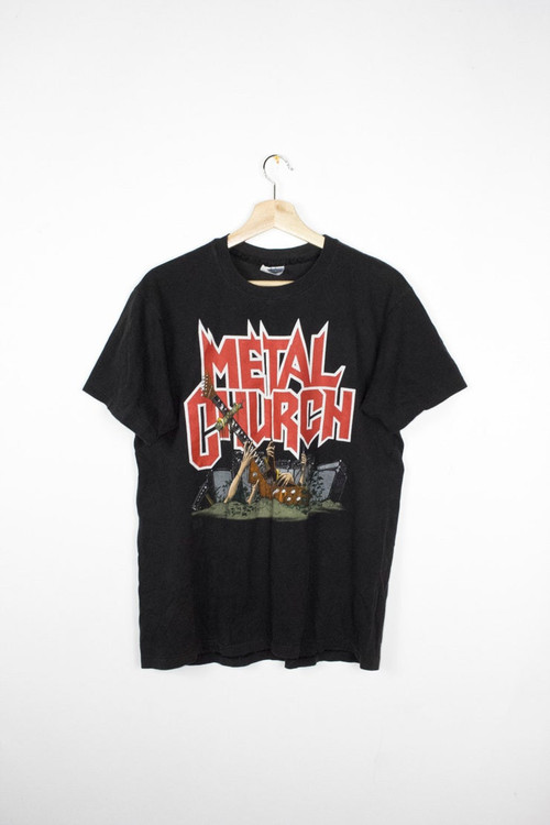 METAL CHURCH t shirt   vintage   the human factor would tour 1991 1992