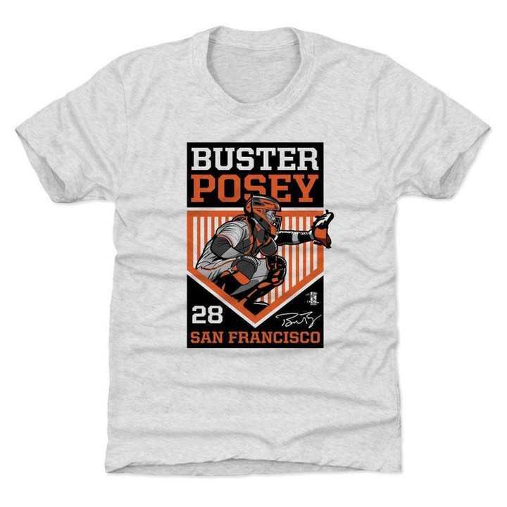Buster Posey Kids T Shirt   San Francisco Baseball Buster Posey Pro K