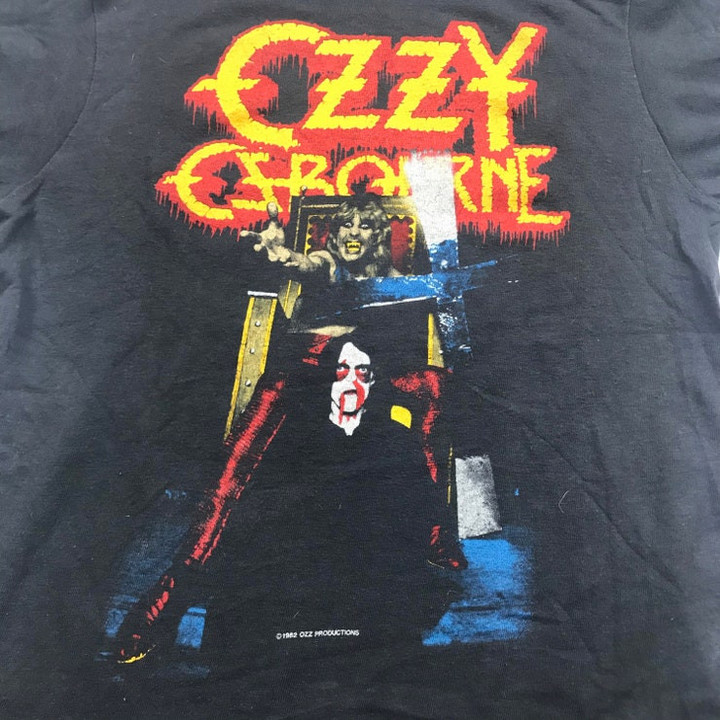 Vintage 80s ozzy Osbourne speak of the devil tee shirt size medium vintage concert tee shirt  burnout vintage