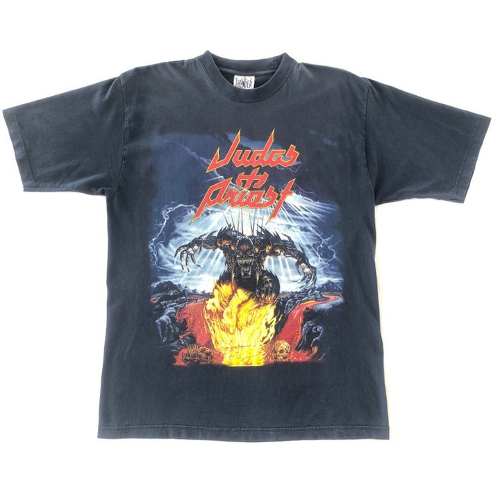 Vintage 90s Judas Priest Jugulator World Tour T Shirt