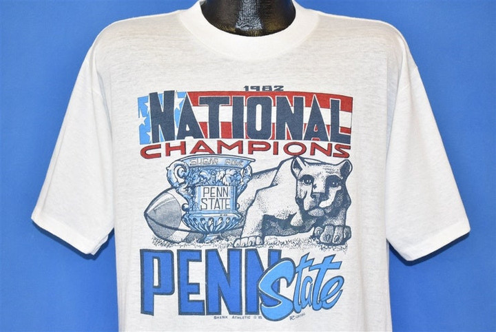 80s Penn State Nittany Lions 1983 Sugar Bowl Champs t shirt Extra Large