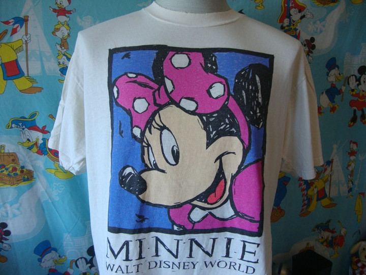 Vintage 90s Walt Disney Minnie Mouse T Shirt Size XL