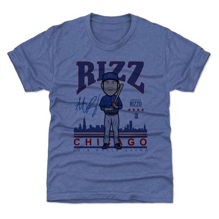 Anthony Rizzo Kids T Shirt   Chicago C Baseball Anthony Rizzo Toon BR