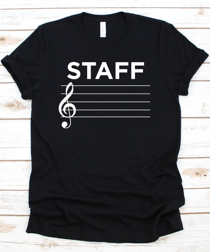 Music Shirt Music Staff Shirt Music Gift Musician Shirt Musician Gift Band Shirt Orchestra Shirt Band Gift Music Teacher