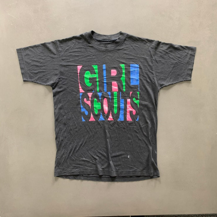 Vintage 1980s Girl School T shirt size Large