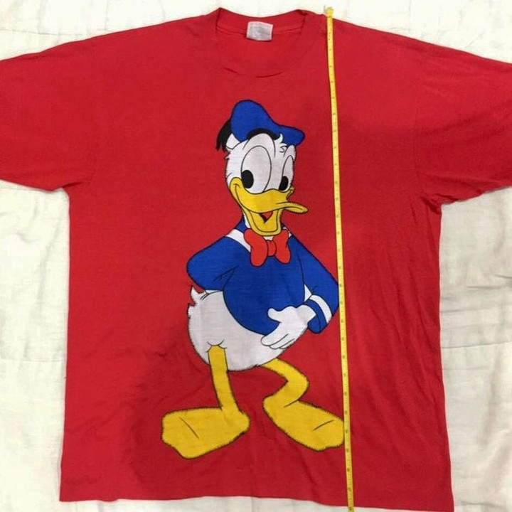 RARE ITEM   vintage Walt Disney Donald Duck 80 x hanes tees