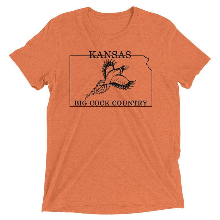 Kansas Pheasant Country Vintage Short Sleeve Tee