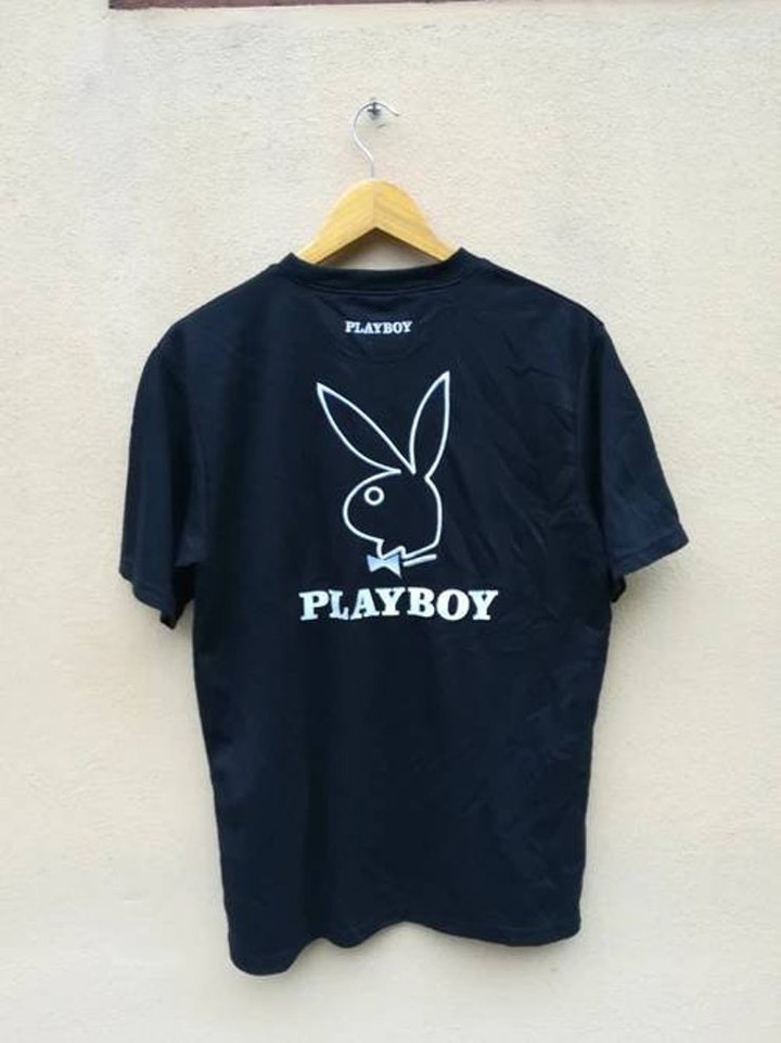 Playboy Big Logo T Shirt Medium Size