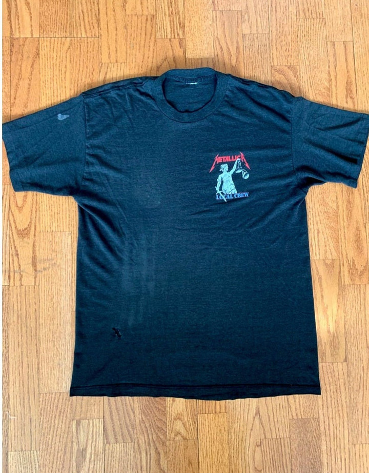90s Metallica Local Crew T Shirt